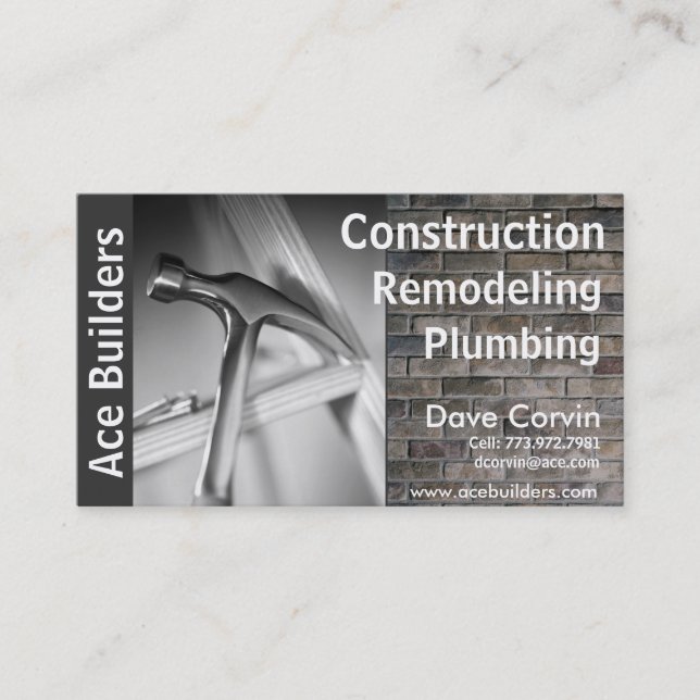 construction business card (Front)