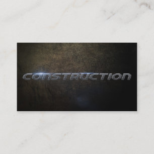 Construction Business Card