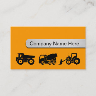 Construction Business Cards