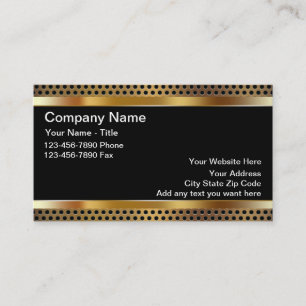 Construction Business Cards