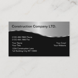 Construction Business Cards