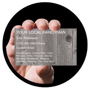 Construction Business Cards