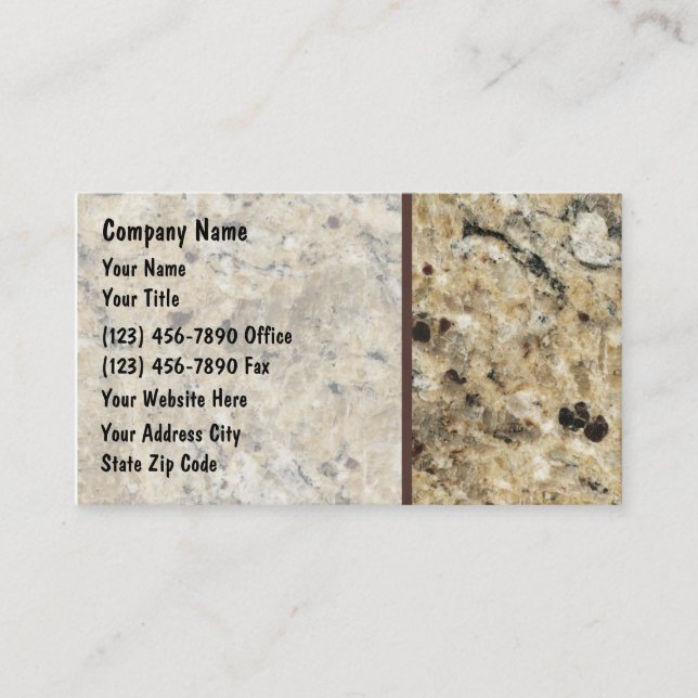 Construction Business Cards (Front)