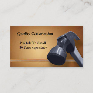 Construction Card