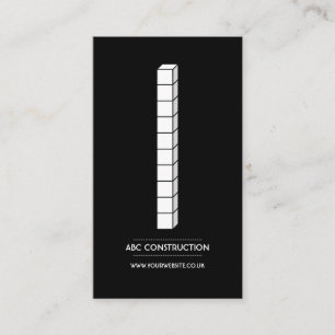 Construction Company Business Card