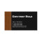 Construction Contractor Business Card Wood