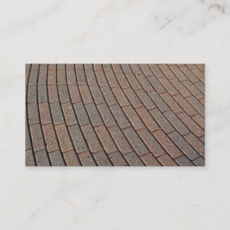 Construction Contractor Driveway Business Card 2