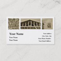 Construction Contractor Home Repair Business Card