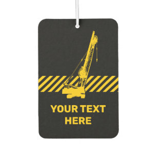 Construction Crane Car Air Freshener