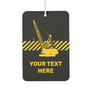 Construction Crane Car Air Freshener