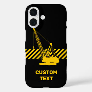 Construction Crane iPhone 16 Case