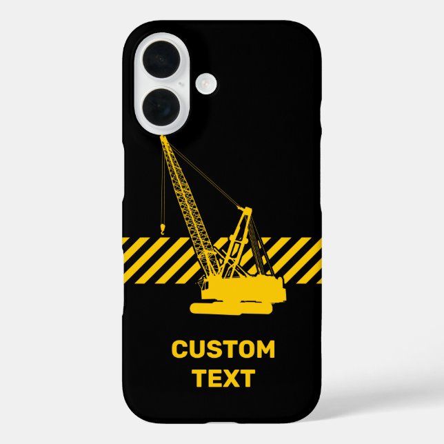 Construction Crane Case-Mate iPhone Case (Back)