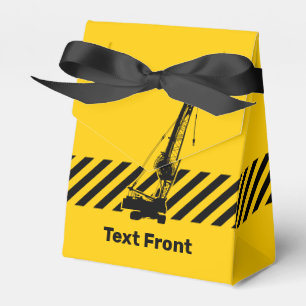 Construction Crane Favour Box
