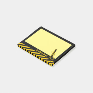 Construction Crane Post-it Notes