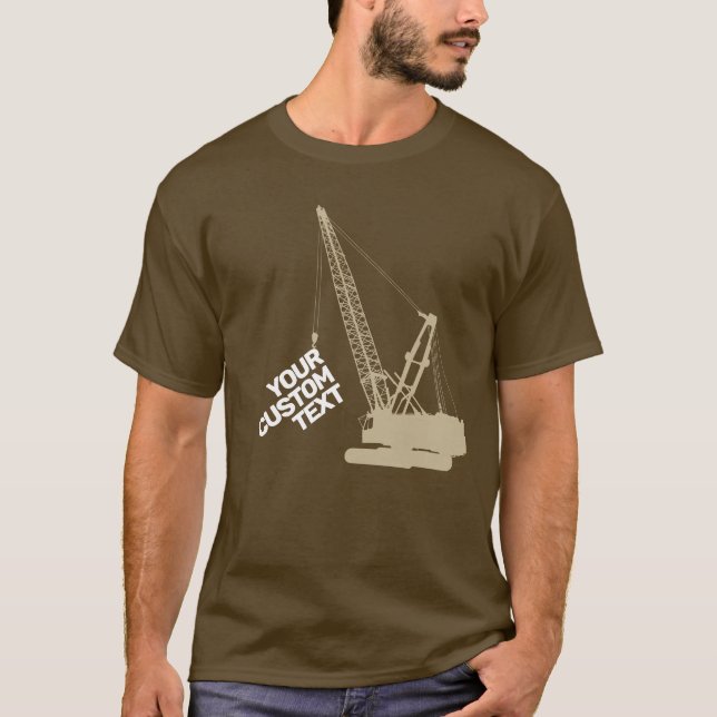 Construction Crane T-Shirt (Front)