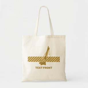 Construction Crane Tote Bag