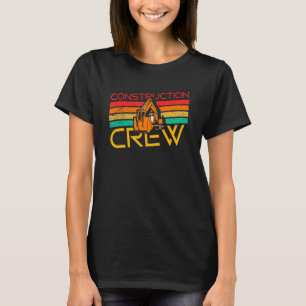 Construction Crew Building Blocks Master Builder T-Shirt
