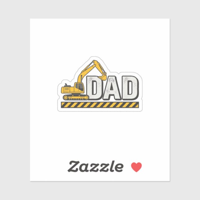Construction Dad Excavator Vintage Shirt Design_1 (Sheet)