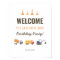 Construction Dump Truck Birthday Welcome Sign