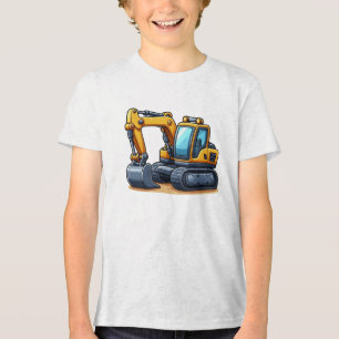 Construction/Excavator Tri-Blend Shirt