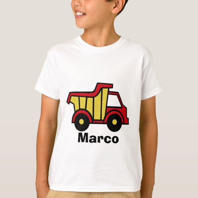 Construction Fun/ Dump Truck T-Shirt (Front)