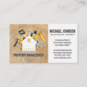 Construction Hand Tools   Home Repairs Business Card