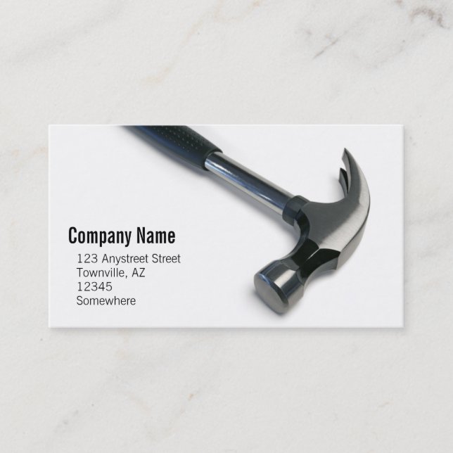 construction/handyman business card (Front)
