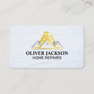 Construction   Handyman Repairman   Tools Business Card