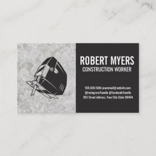 Construction Hardware Tools Saw Appointment Card