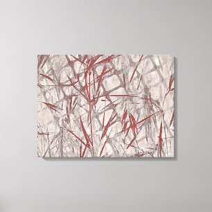 Construction in Rust and Grey Canvas Print