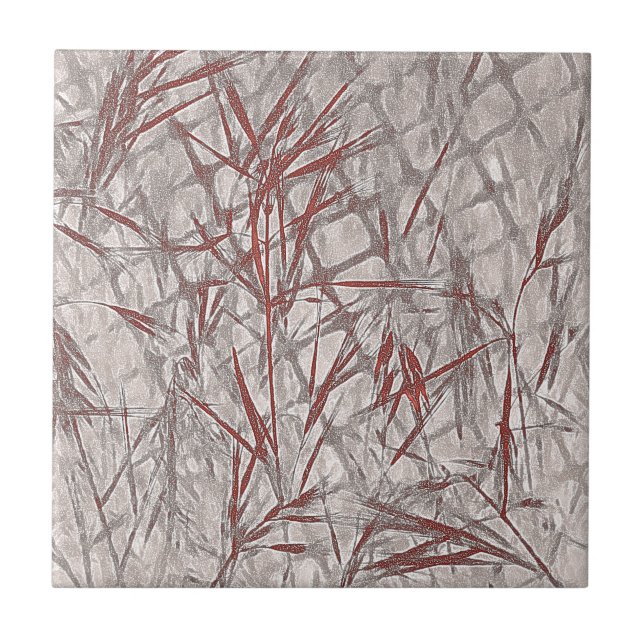 Construction in Rust and Grey Tile (Front)