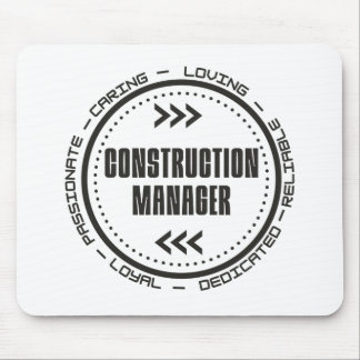 Construction Manager Mouse Pad