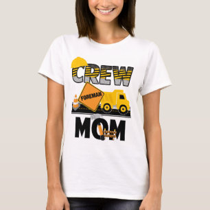 Construction Mum Shirt Birthday Shirt Dump Truck