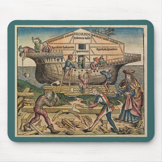 Construction of the Ark Mouse Pad (Front)