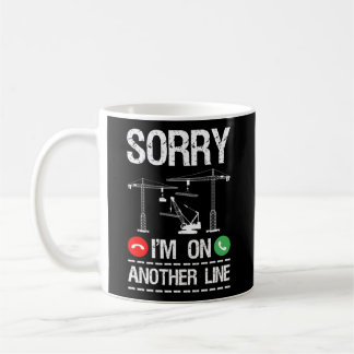 Construction Operator Crane Operator Heavy Equipt Coffee Mug