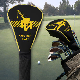 Construction Platform Golf Head Cover