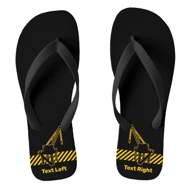 Construction Platform Jandals (Footbed)