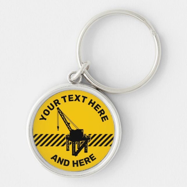Construction Platform Key Ring (Front)
