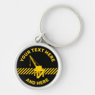 Construction Platform Key Ring