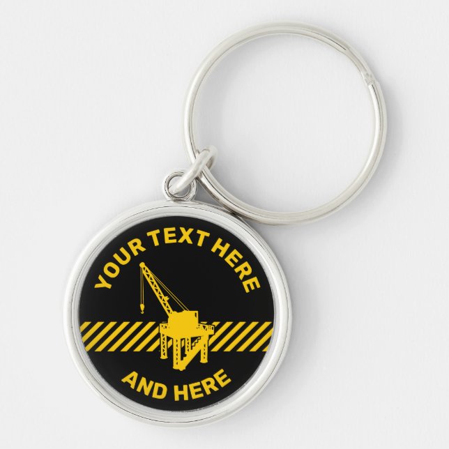 Construction Platform Key Ring (Front)