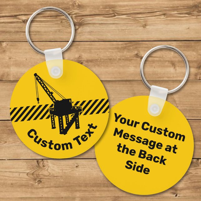Construction Platform Keychain (Creator Uploaded)