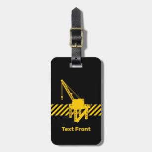 Construction Platform Luggage Tag