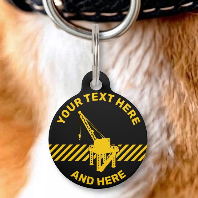 Construction Platform Pet Tag (Creator Uploaded)