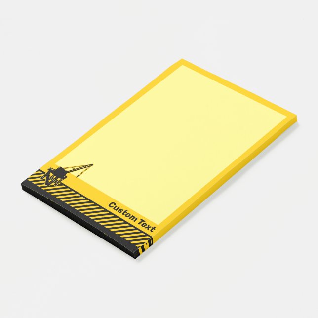 Construction Platform Post-it Notes (Angled)