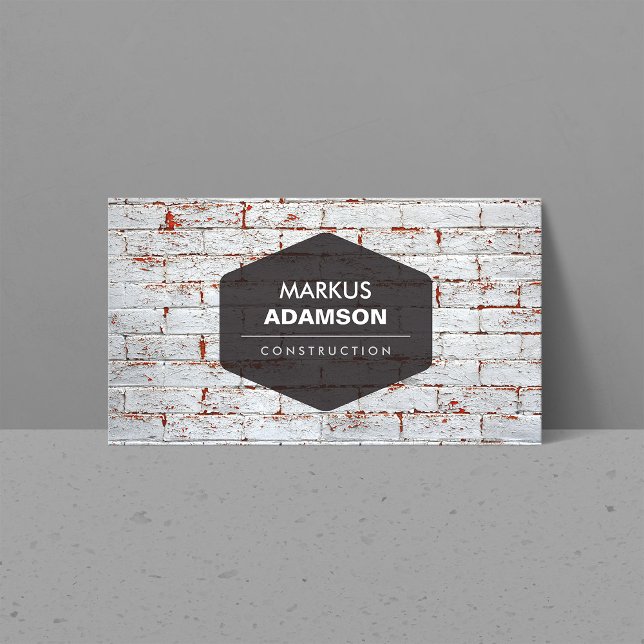 Construction, Repair, Handyman Business Card (Creator Uploaded)