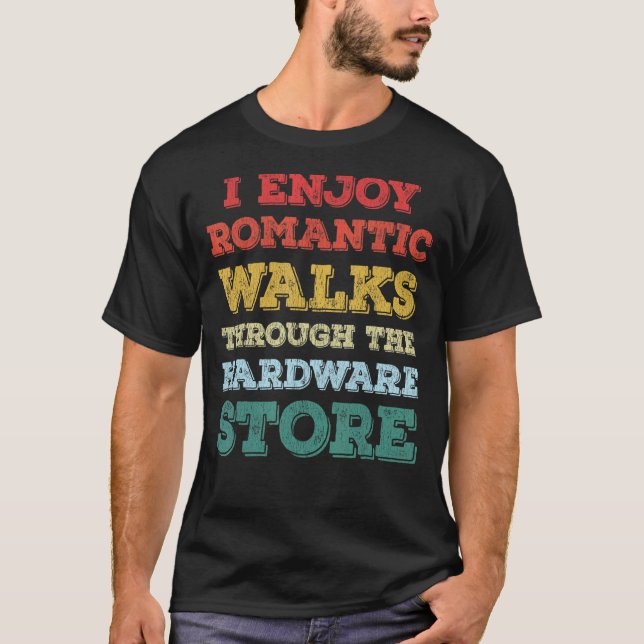 Construction Saying Joke Carpenter Carpentry Handy T-Shirt (Front)