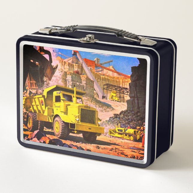 Construction Scene Lunchbox (Front)