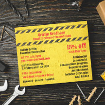 Construction Services Flyer Template