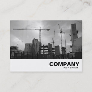 Construction Site Business Card