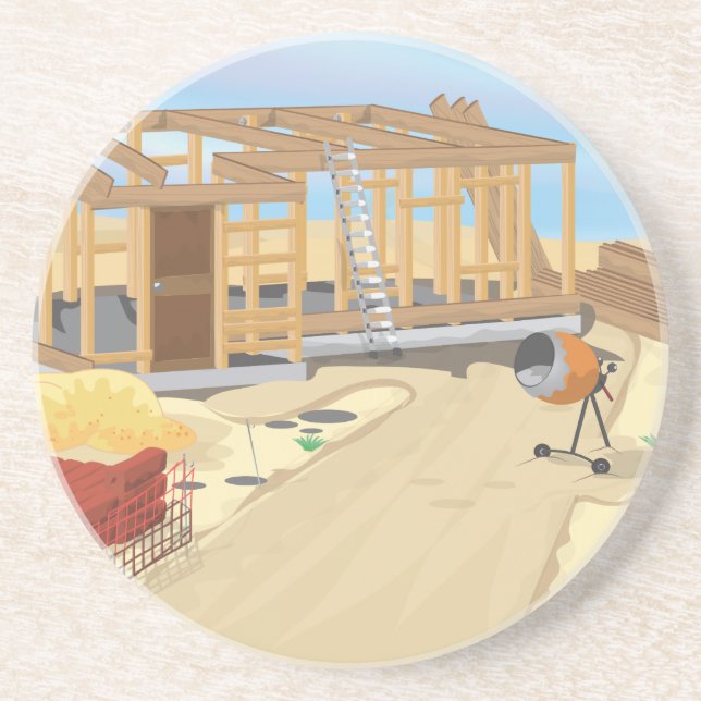 Construction Site Coaster (Front)
